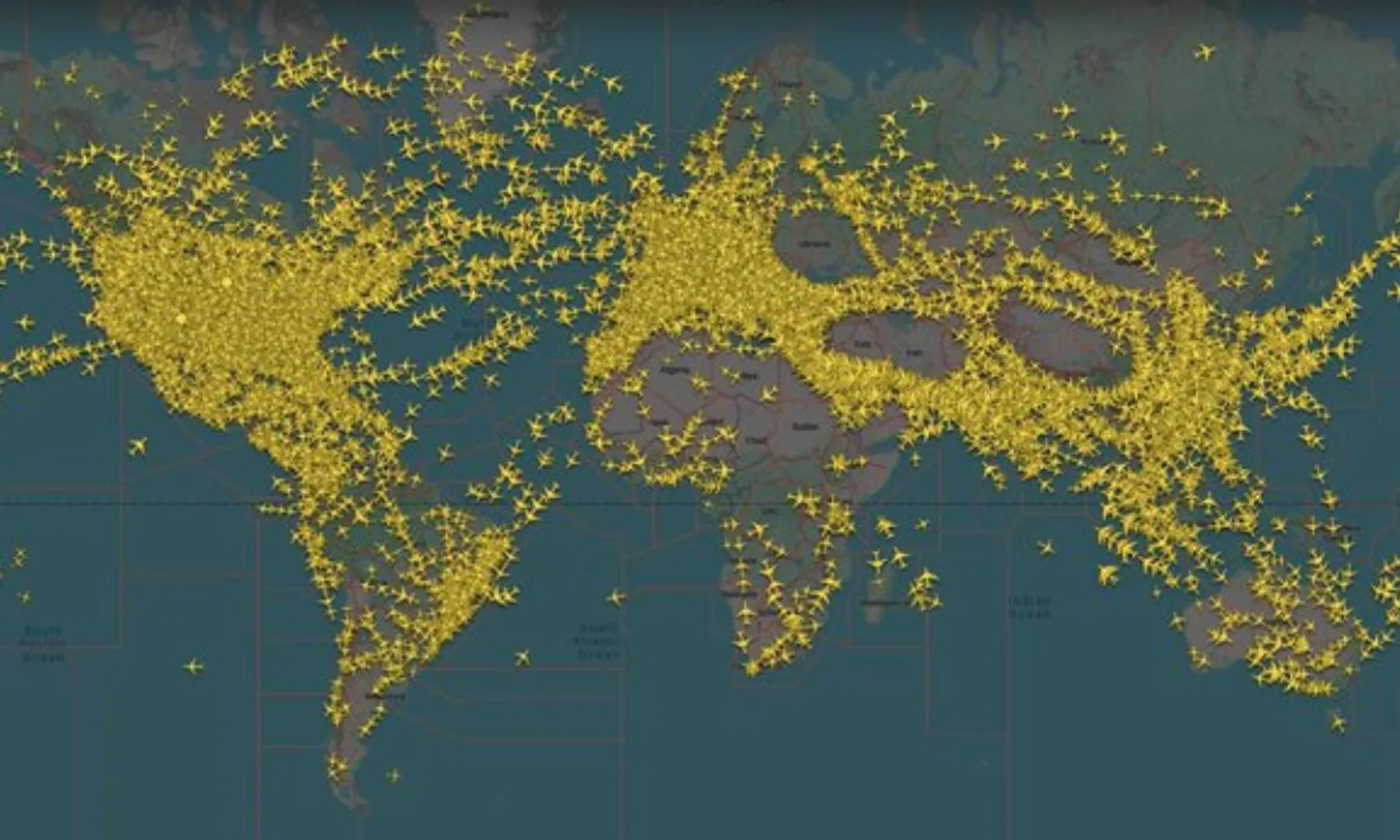Three big blanks in the sky How conflict Zones are disrupting air travel